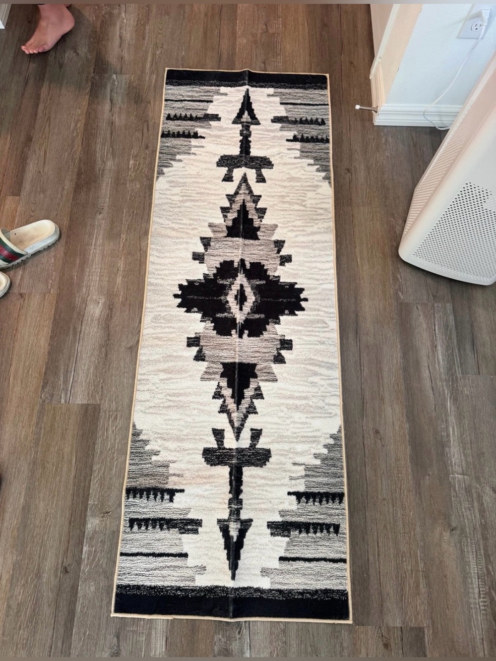 Western Horse Runner Area Rug
Washable 2x6 Rug for Living Room